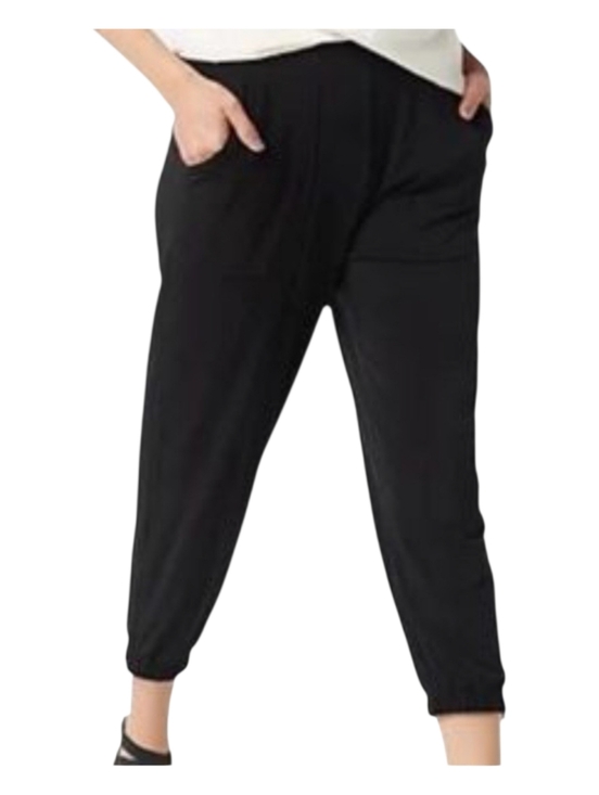 Lisa Rinna Collection Pants - Lisa Rinna Collection Black Joggers Zip Ankle Elastic waist 3X Pants Stretch